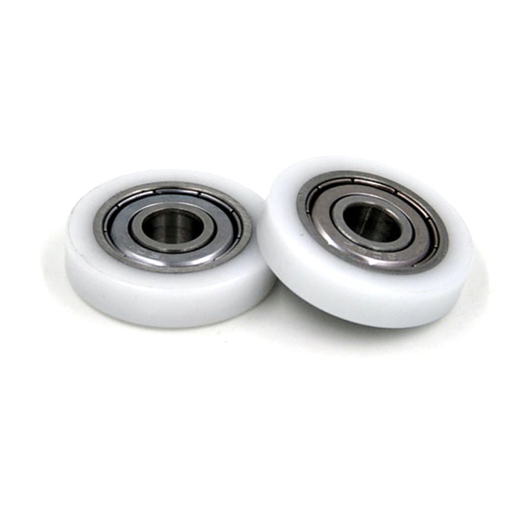 BS60828-7 POM plastic bearing pulley for laboratory drawer 8x28x7mm